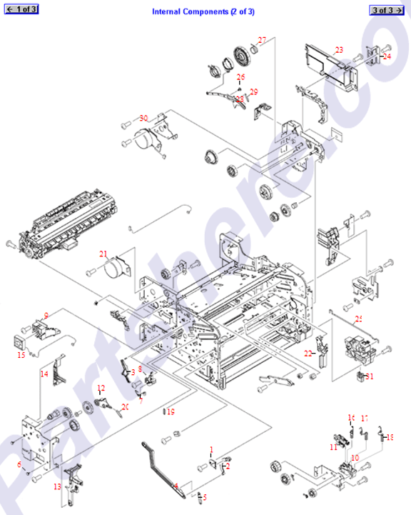 HP parts picture diagram for RC1-7020-000CN, RC1-7022-000CN, RC1-7127-000CN, RC1-7128-000CN, RC1-7169-000CN, RC1-7217-000CN, RC1-7220-000CN, RC1-7226-000CN, RM1-2538-000CN, RM1-2516-000CN, RC1-7241-000CN, RC1-7244-000CN, RC1-7265-000CN, RC1-7285-000CN, RC1-7403-000CN, RC1-7405-000CN, RC1-7406-000CN, RU5-2550-000CN, RU5-2587-000CN, RU5-2588-000CN, RU5-2589-000CN, RU5-2591-000CN, RU5-2630-000CN, RU5-2632-000CN, RM1-2538-000CN-R, RM1-2516-000CN-R, RK2-1091-000CN